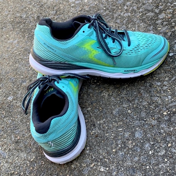 361 Degrees Meraki 2 Women’s 7.5 Running Athletic Shoes Aruba Blue Y952-5607 - Picture 1 of 6